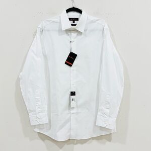 Ben Sherman Original Shirt Mens 16 32/33 White Stretch Long sleeves NWT
